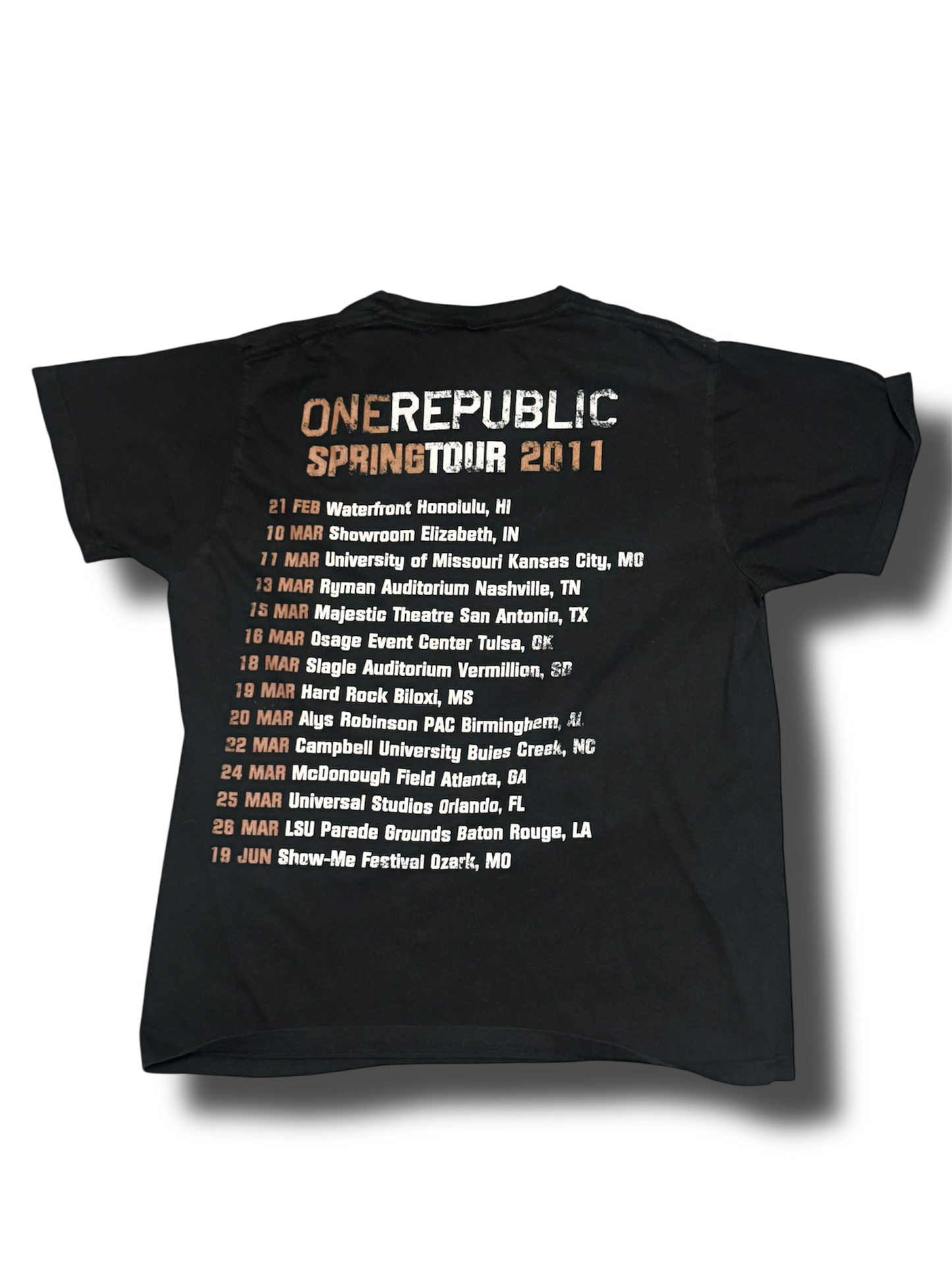 One Republic 2011 Shirt
