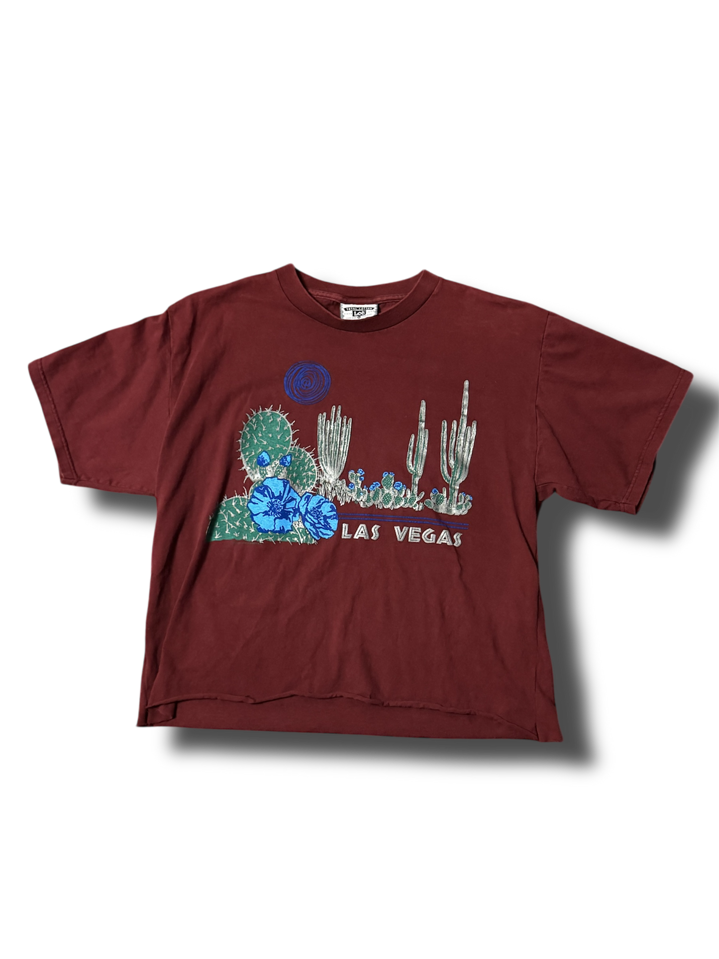 Las Vegas Vintage Cropped Shirt