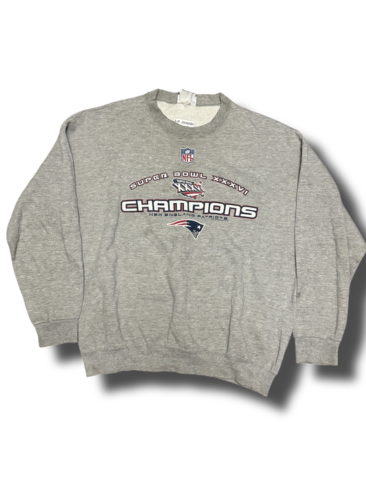Super Bowl Patriots Vintage Sweater