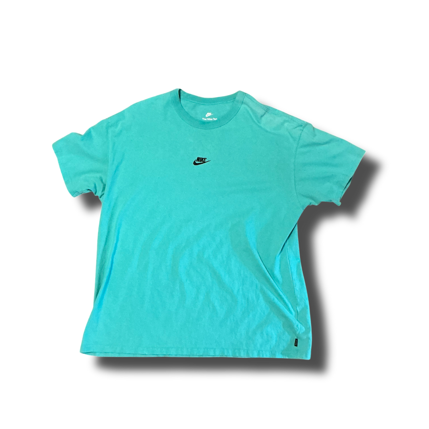 Teal Nike Embroidered Shirt