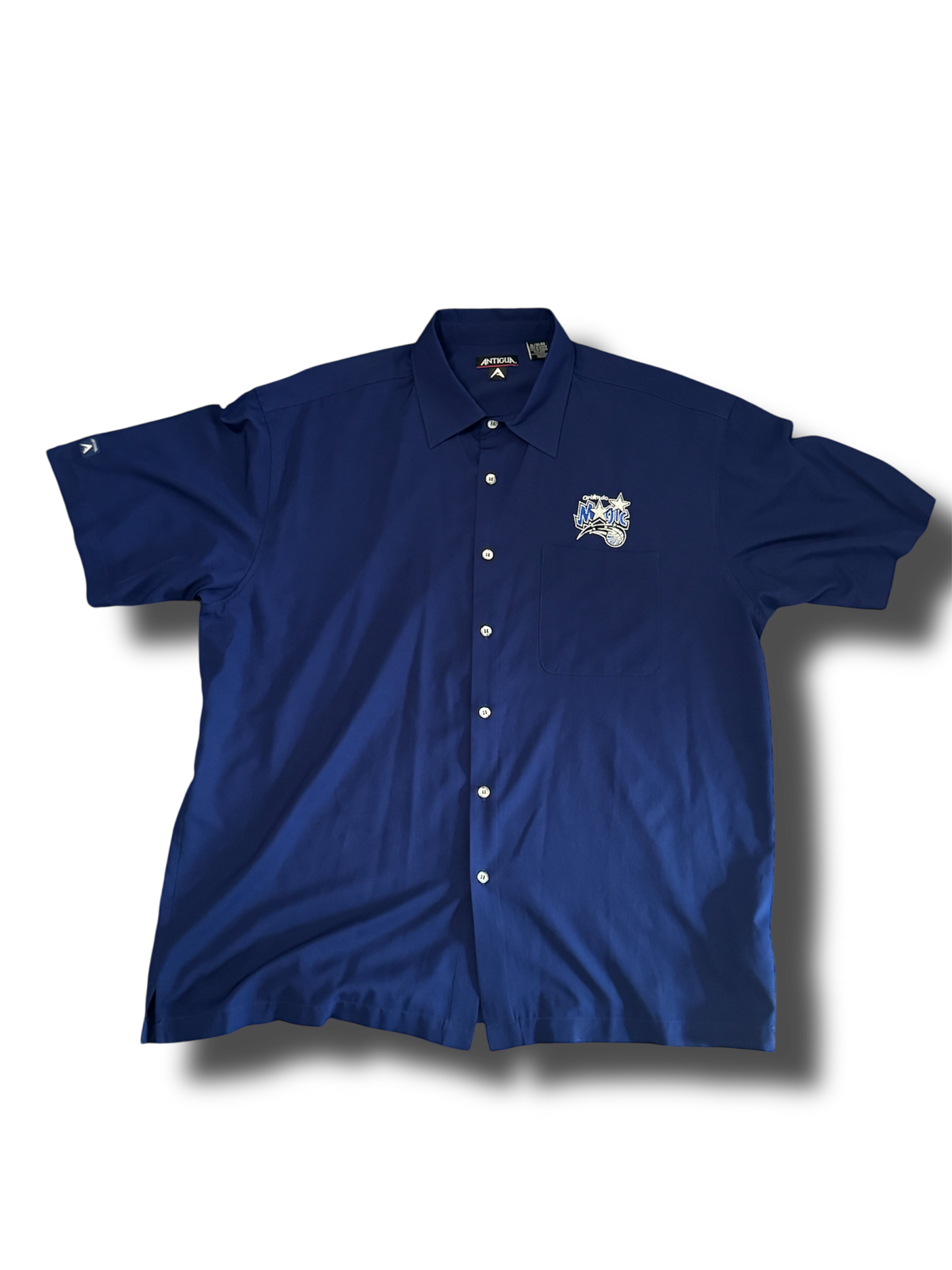 "Orlando Magic Antigua" 90's Button Up Shirt