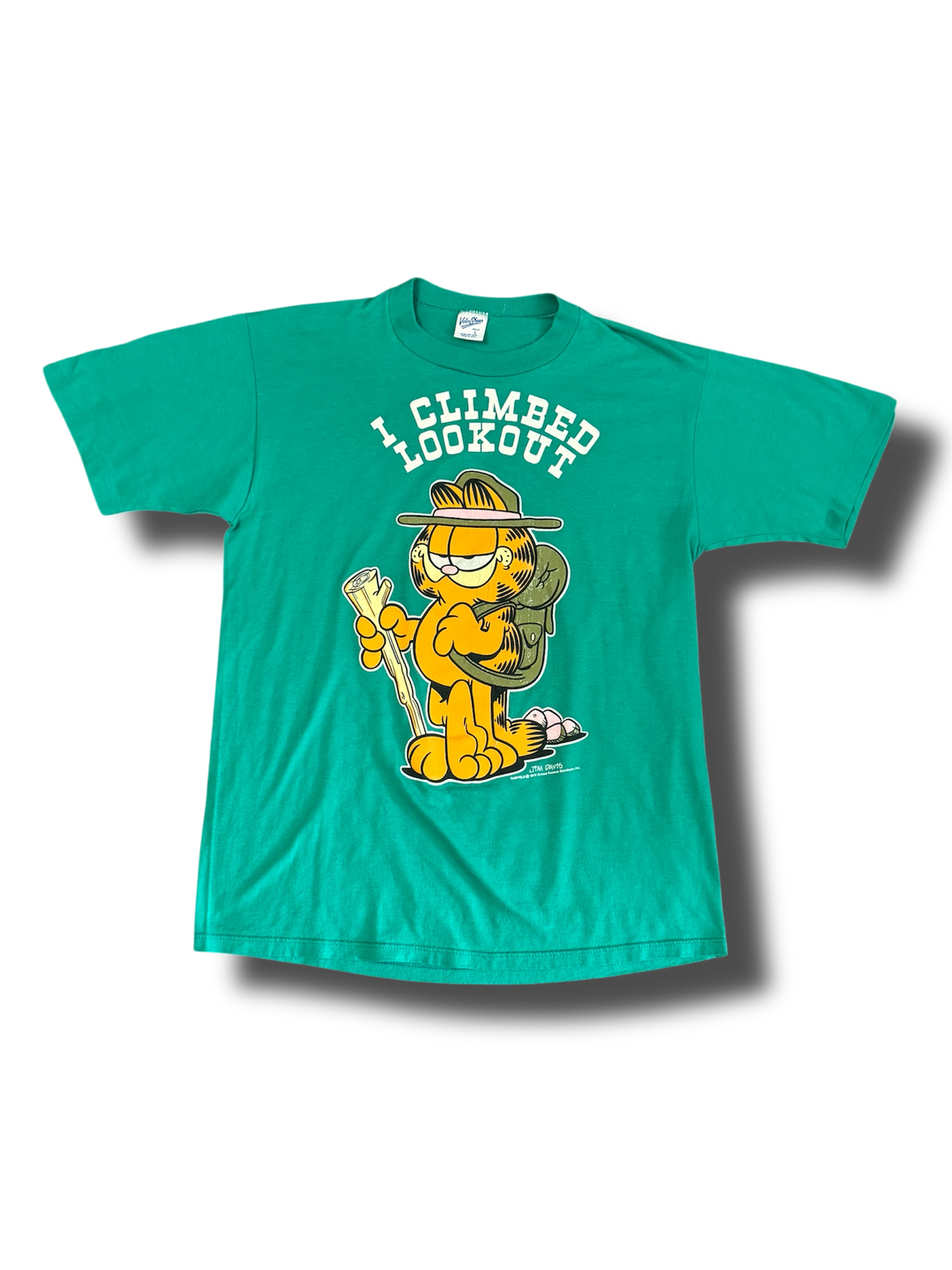 90's Garfield "I Climbed Lookout" Shirt