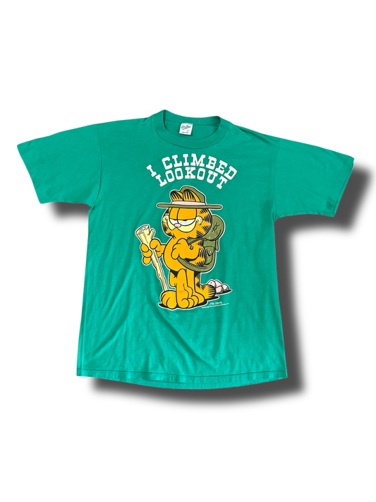 90's Garfield "I Climbed Lookout" Shirt