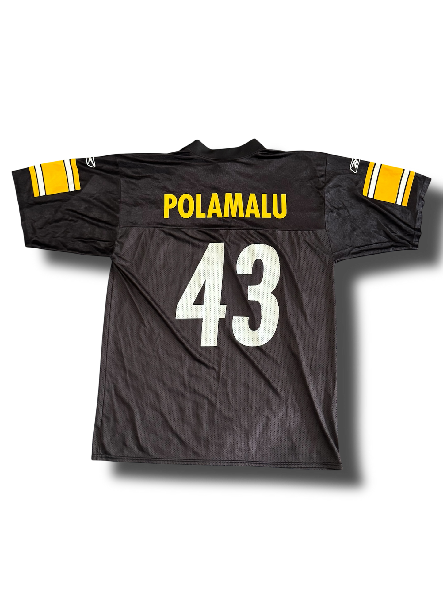 Reebok VTG "Troy Polamalu" NFL Steelers Jersey