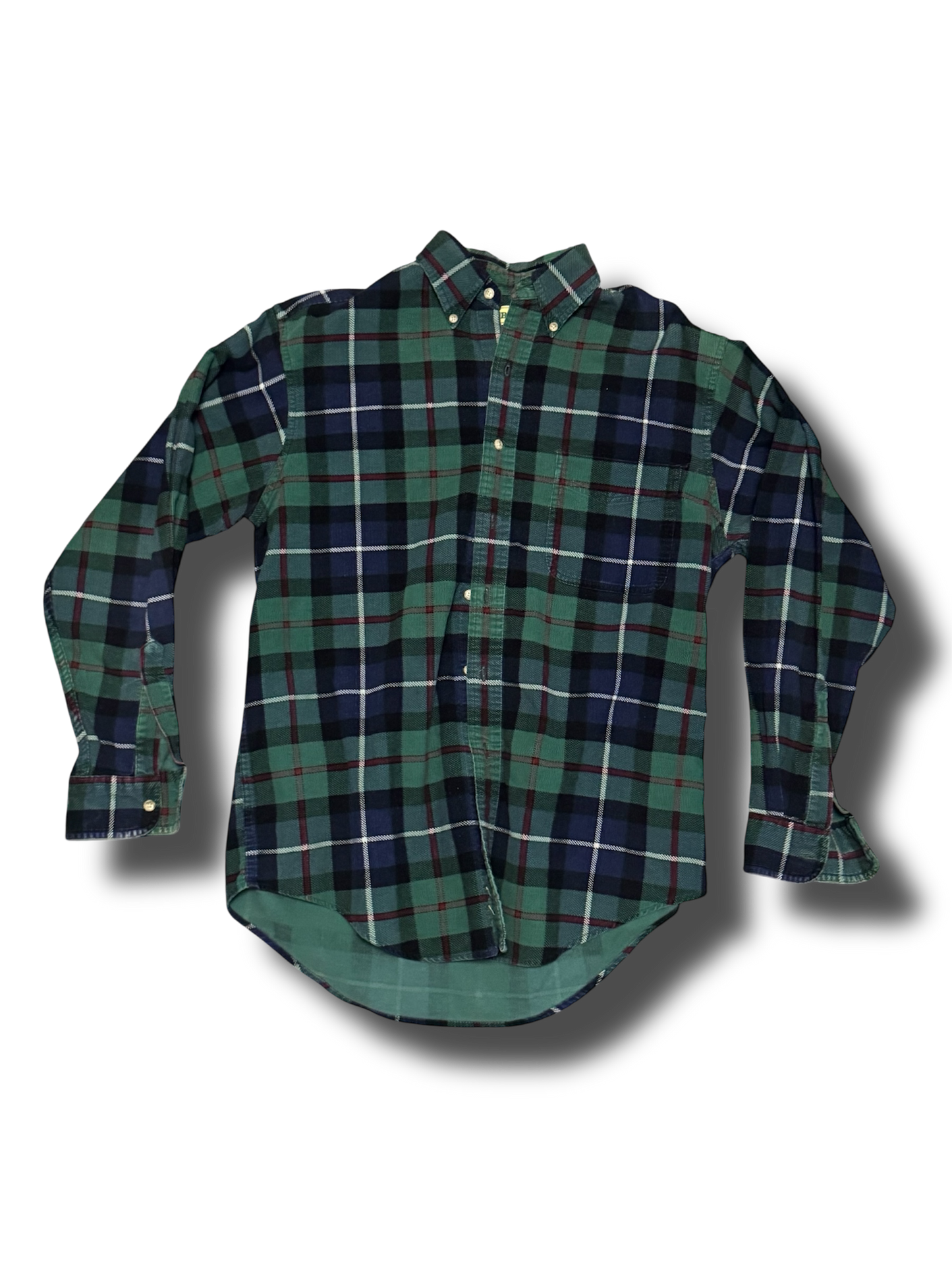 L.L. Bean 90s Plaid Button Up Shirt
