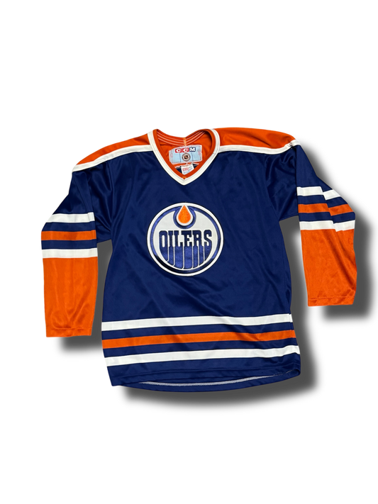 CCM Edmonton Oilers 80s Hockey Jersey