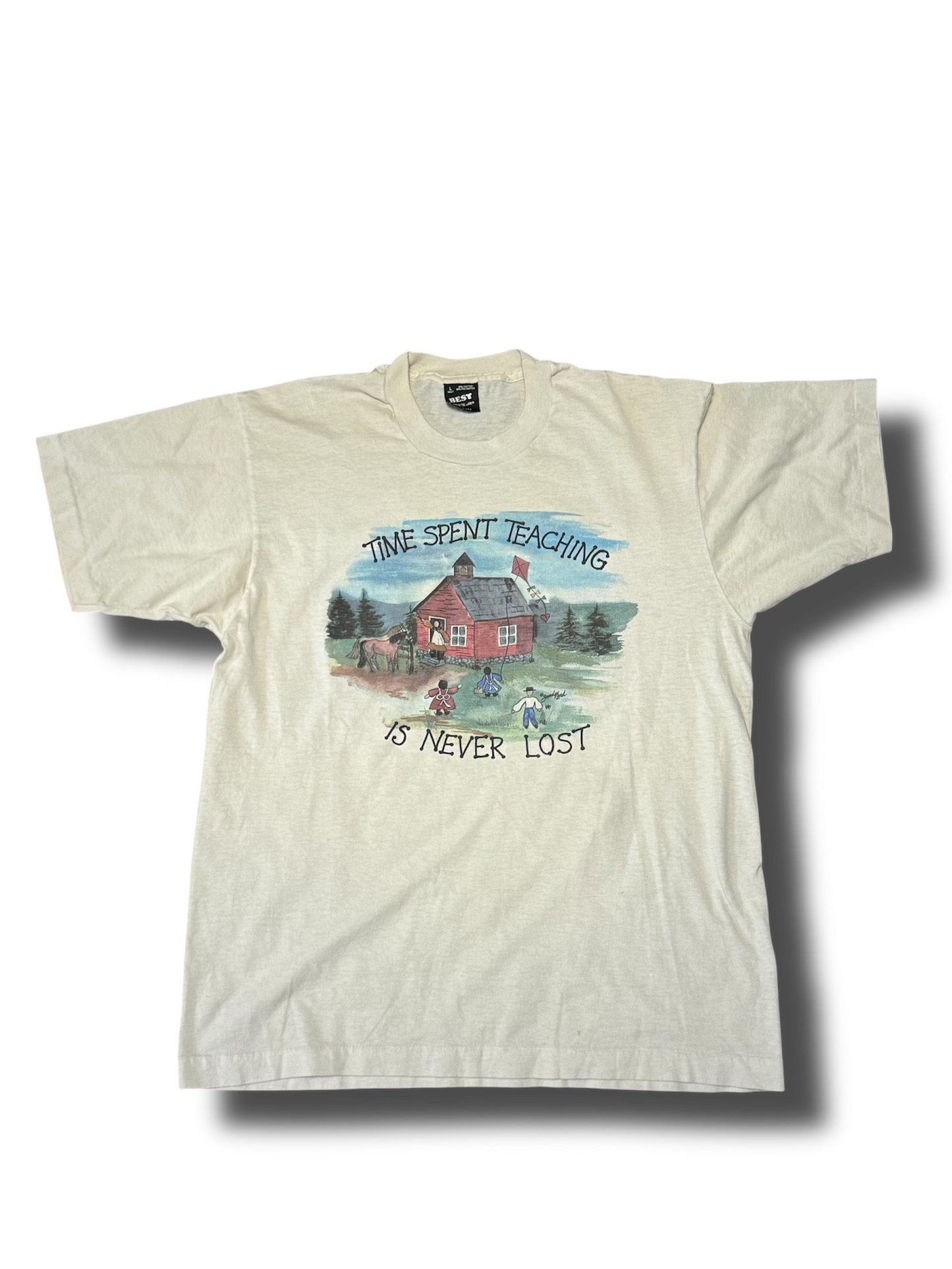 Time Spent Teach Vintage Tee
