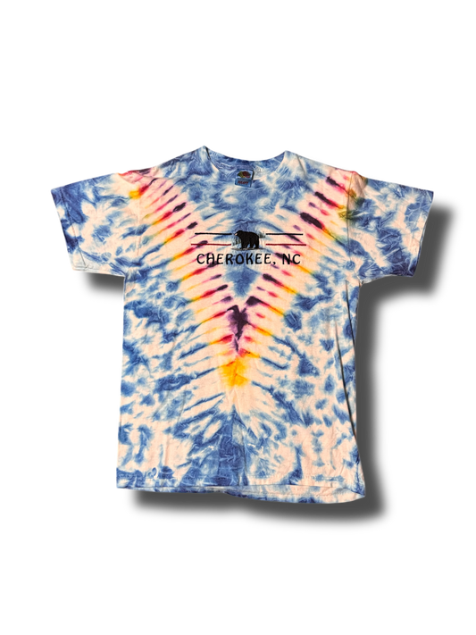 Cherokee, NC Vintage Tie-dye Shirt