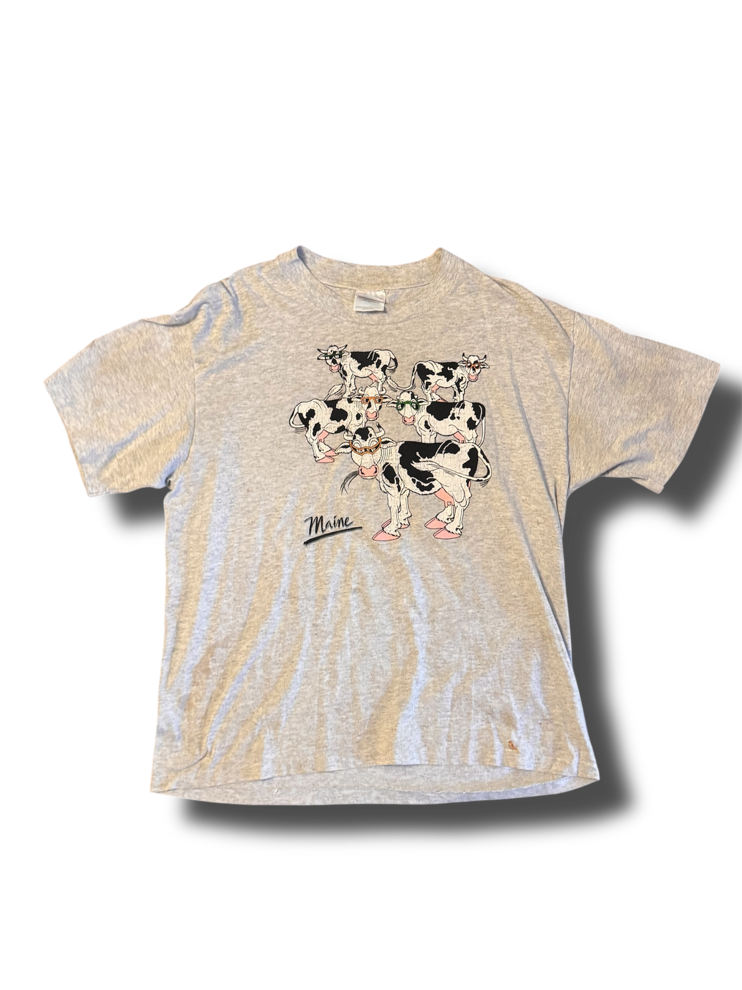 90s Graphic Cows Shirt