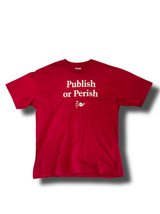 Publish or Perish Vintage Graphic Shirt