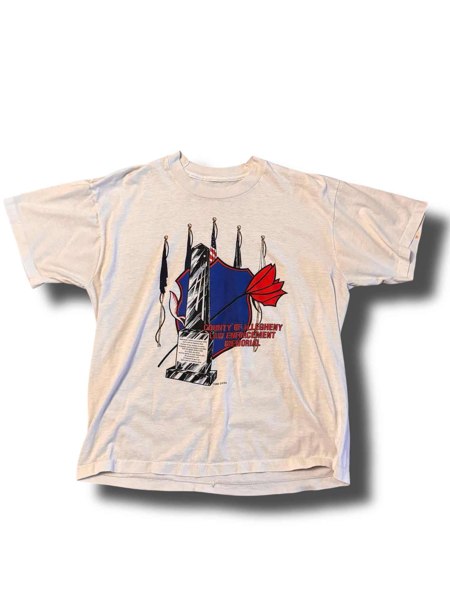 1992 Allegheny Law Enforcement Graphic Shirt